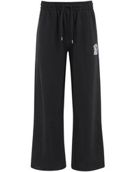 CASABLANCA - Wide Trousers - Lyst