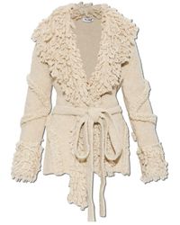 The Attico - Cardigan Met Franjes - Lyst