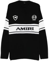 Amiri - Round-Neck Knitwear - Lyst