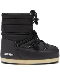 Moon Boot - Botas De Invierno Evx Light Nylon Negras, Mujer, Talla - Lyst