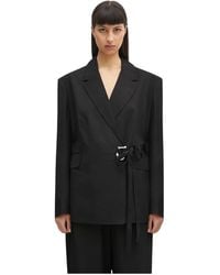 JW Anderson - Tailored Wrap Blazer - Lyst