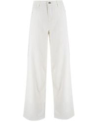 Ermanno Scervino - Wide Jeans - Lyst