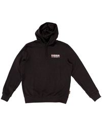 Napapijri - Hoodies & Sweatvesten ,Zwart ,Zwarte Casual Jas - Lyst