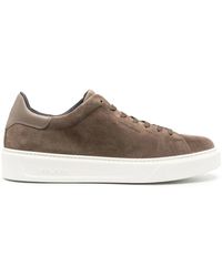 Woolrich - Graue classic court sneakers - Lyst