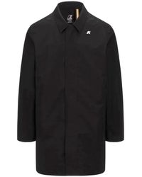 K-Way - Jassen ,Zwart ,Leer Kenley Stretch 2L Jacket - Lyst