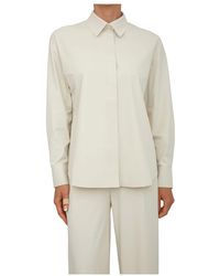 Max Mara - Overhemden ,Wit ,Camicia Mm - Lyst