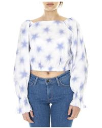 Levi's - Overhemden ,Veelkleurig ,Katoen Maglietta Collo A Barca - Lyst