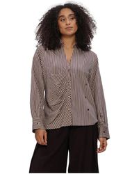 Summum - Blouse Two Tone Stripe - Lyst
