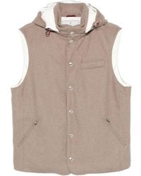 Brunello Cucinelli - Outwear Waistcoats - Lyst