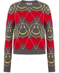 Moschino - Round-Neck Knitwear - Lyst