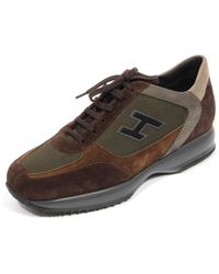 Hogan - E Leder Interaktive Sneakers - Lyst