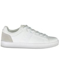 Napapijri - Witte Leren Sneaker Stijlvol - Lyst