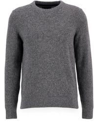 Barbour - Truien & Vesten ,Bruin ,Wol Tisbury Crew - Lyst