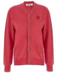 COMME DES GARÇONS PLAY - Cardigans - Lyst