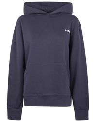 Barrow - Hoodies & Sweatvesten ,Grijs ,Katoen Cotton Fleece Hoodie Met Logo - Lyst