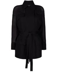 Ferragamo - Jassen ,Zwart ,Parka Jas - Lyst