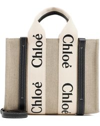 Chloé - Piccola woody tote bag - Lyst