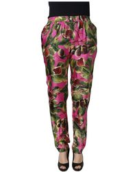 Dolce & Gabbana - Broeken ,Veelkleurig ,Tapered Broeken - Lyst