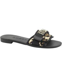 Guess - Slide Sandal - Lyst