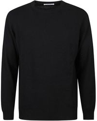 Kangra - Feiner Wollpullover Mit Rundhalsausschnitt - Lyst