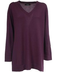 Gran Sasso - V-Neck Knitwear - Lyst