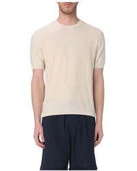 Paolo Pecora - Rundhals T-Shirt - Lyst