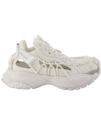 Versace - Weiße lederkorb schuhe frühling-sommer 2025 - Lyst