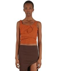 Mainline:RUS/Fr.CA/DE - Sleeveless Tops - Lyst