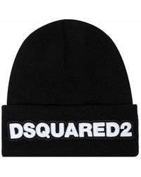 DSquared² - Hoeden Zwart - Lyst