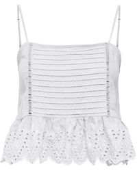 ONLY - Sleeveless Tops - Lyst