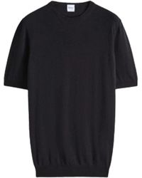 Aspesi - Baumwoll-t-shirt in schwarz - Lyst