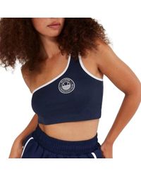 Ellesse - Tops ,Blauw ,Stijlvolle Vest Voor Mannen - Lyst
