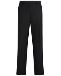 Moschino - Gedrukte Wollen Broek - Lyst