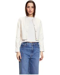 Cynthia Rowley - The London Leather Cropped Jacket - Lyst