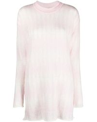 Rus - Pullover Mit Rautenmuster Und Langer Passform - Lyst