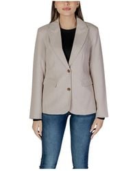 ONLY - R geknöpfter blazer langarm - Lyst