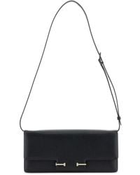 Tom Ford - Crossbody Bag With Adjustable Shoulder Strap And T Plaque Closure - Lyst