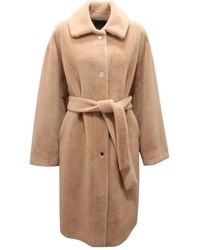 Pinko - Belted Coats - Lyst
