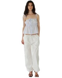 Designers Remix - Daisy Top Blaue Streifen - Lyst