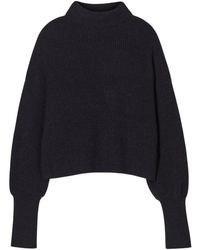 Closed - Truien & Vesten ,Zwart ,Wol Jersey Turtleneck - Lyst
