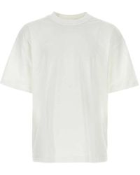 Vetements - Erhöhe deinen lässigen Stil mit weißem Oversize-T-Shirt aus Baumwolle - Lyst