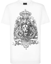 Billionaire - T-Shirt Ronde Hals Ss - Lyst