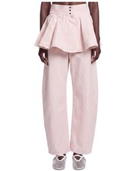 Alaïa - Loose Fit Jeans - Lyst