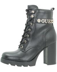 Guess - Lace-Up Boots - Lyst