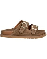 GANT - Schoenen ,Bruin ,Leer Mardale Slide - Lyst