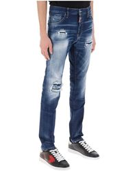 DSquared² - Cool guy jeans con worn out booty wash - Lyst