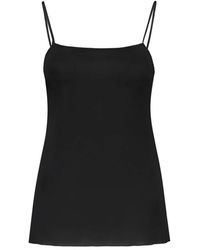 Alberta Ferretti - Tank Top Mit Dünnen Trägern - Lyst