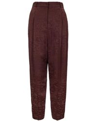 Elisabetta Franchi - Tapered Trousers - Lyst