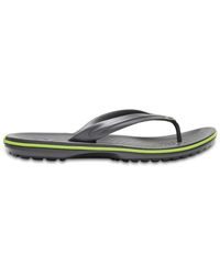 Crocs™ - Schoenen ,Grijs ,Grijze Sportieve Slippers - Lyst