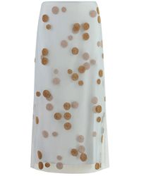 Fendi - Midi Skirts - Lyst